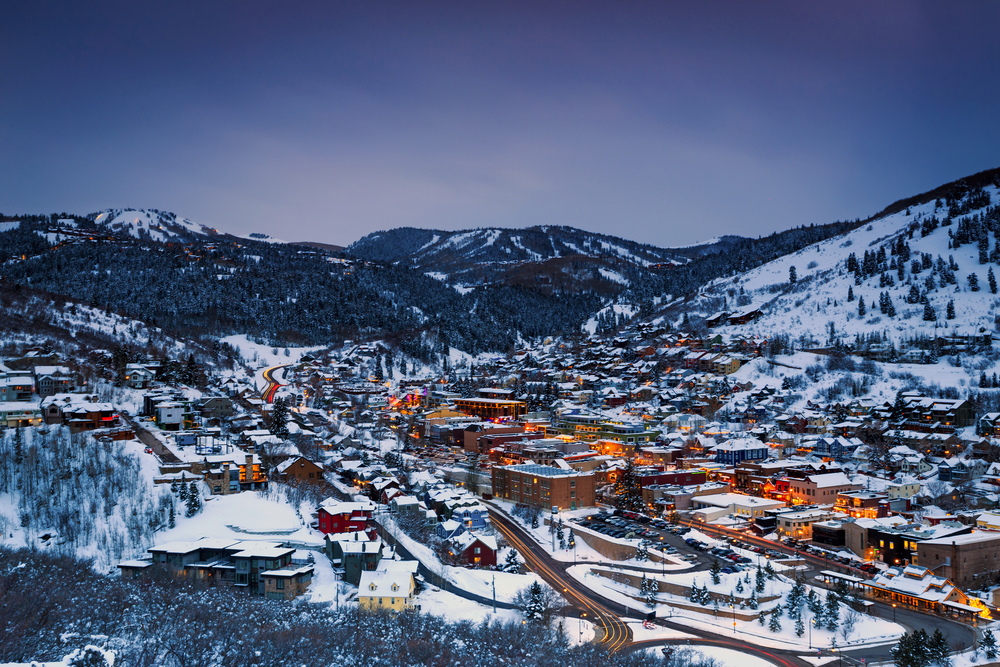 Park City, Utah winter