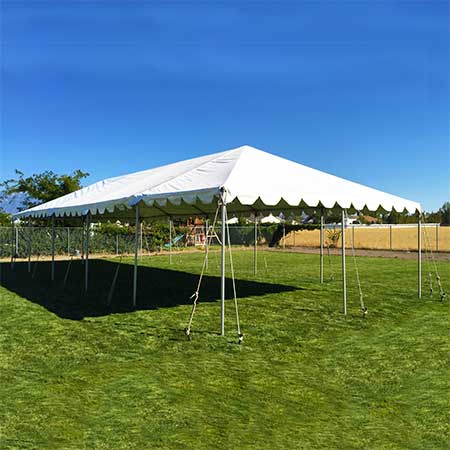20 x 50 Standard Frame Canopy-Tent for rent in Salt Lake City Utah