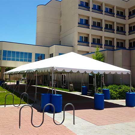 20 x 80 Standard Frame Canopy-Tent for rent in Salt Lake City Utah