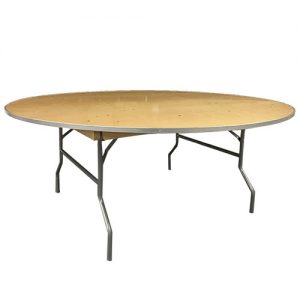 72" Inch Round Table for rent in Salt lake city Utah
