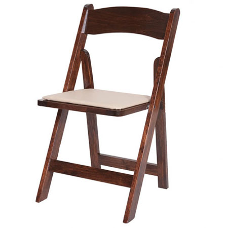 Fruitwood Chair with Pad for rent in Salt Lake City Utah