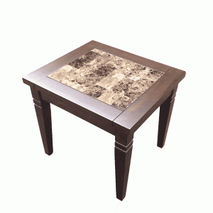 Fruitwood Edge Accent Table