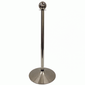Chrome Stanchion Rope Style