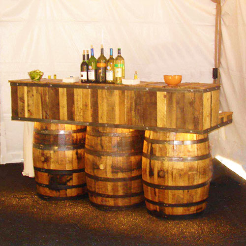 Whiskey Barrel Bar Rental in Salt Lake City, Ut