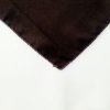 Chocolate Polyester Napkin for rent in Salt Lake City Utah