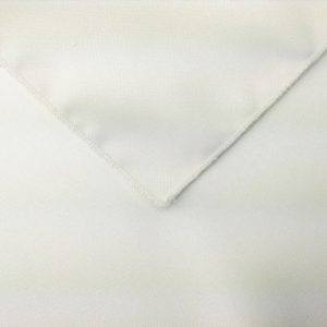 White Polyester Napkin linen for rent in Sandy Utah