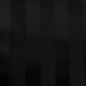 Swatch Poly Stripe Black Linen