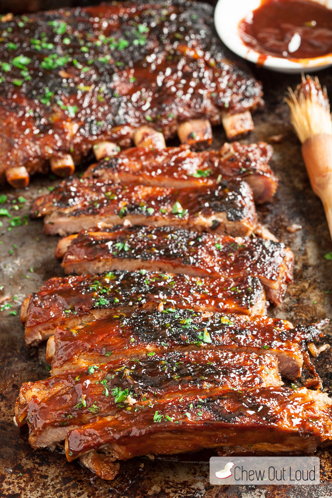 BBQ Sriracha Ribs 