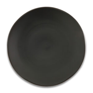 Heirloom Charcoal Dinner Plate for rent in Salt Lake City Utah