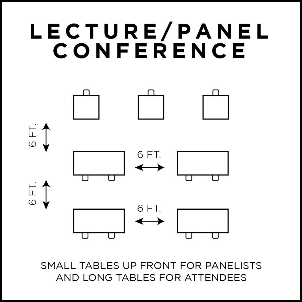 Safe Social Distancing & Event Seating Plans