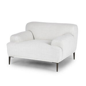 Abisko Quartz White Lounge Chair for rent in Salt Lake City Utah