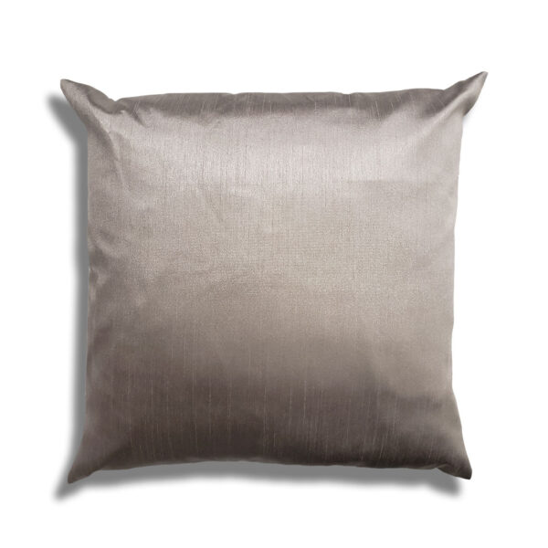 Brushed Silver Accent Pillow for rent in Salt Lake City Utah