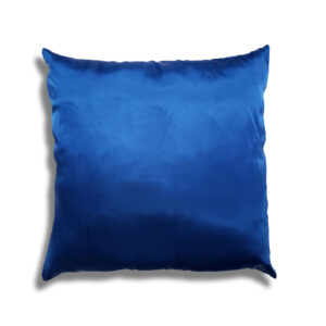 Royal Blue Satin Accent Pillow for rent in Salt Lake City Utah