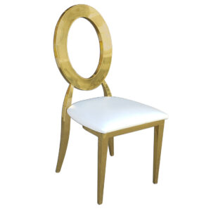 Gold O Back Chair for rent in Salt Lake City Utah