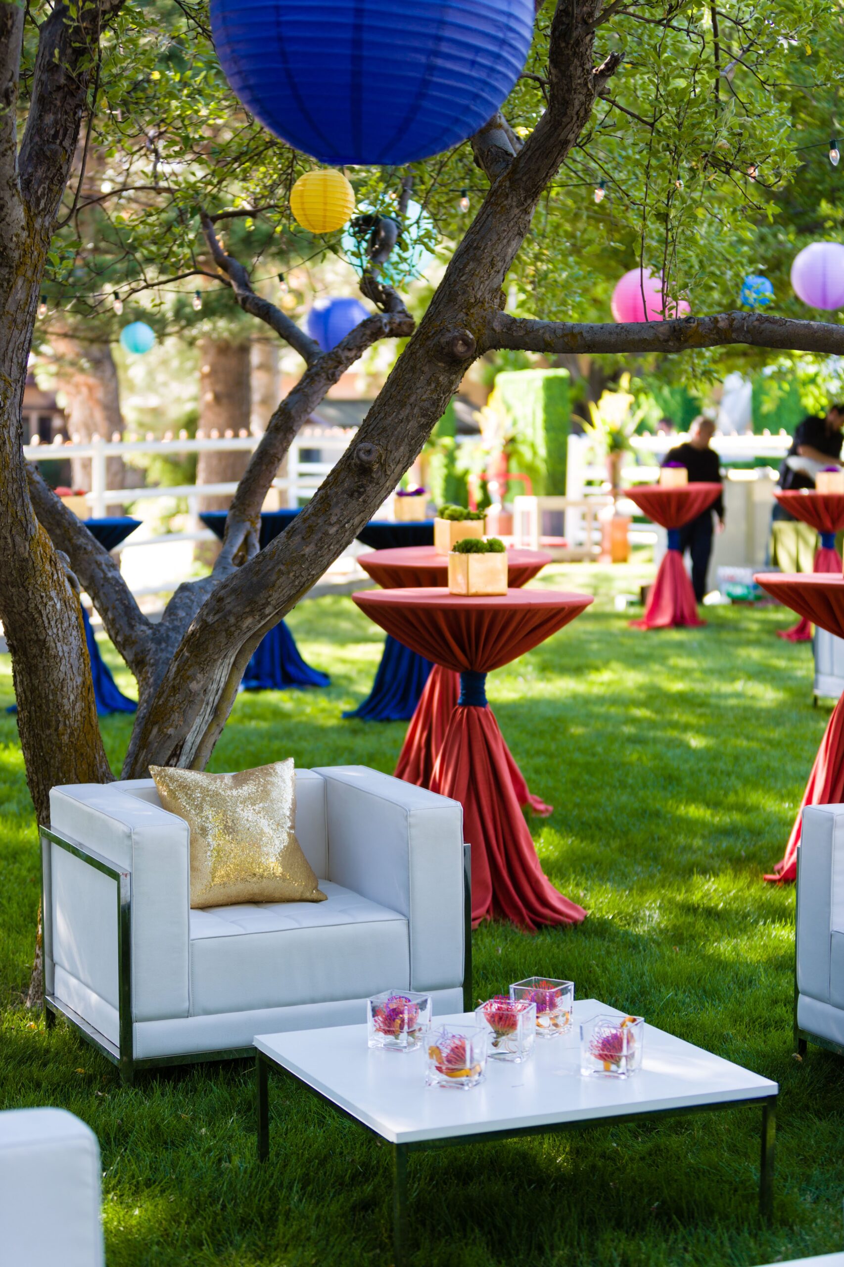 Contemporary White Leather Armchair