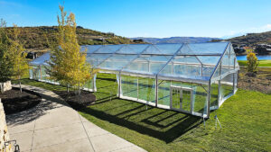 40′ x 100′ Jumbo Trac Clear Top Canopy/ Tent