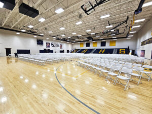 White Plastic Folding Chair