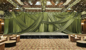 Black Stage Skirting 13′