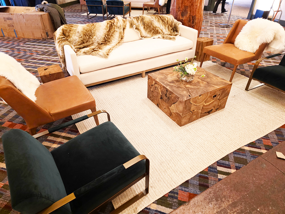 Ivory Sheepskin Throw 2’x3′