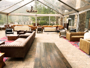 40′ x 70′ Jumbo Trac Clear Top Canopy/ Tent