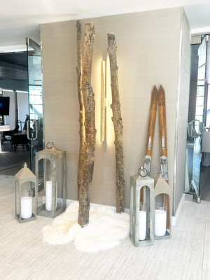 Antique Replica Skis