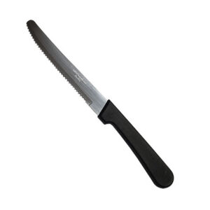 Black Handle Steak Knife