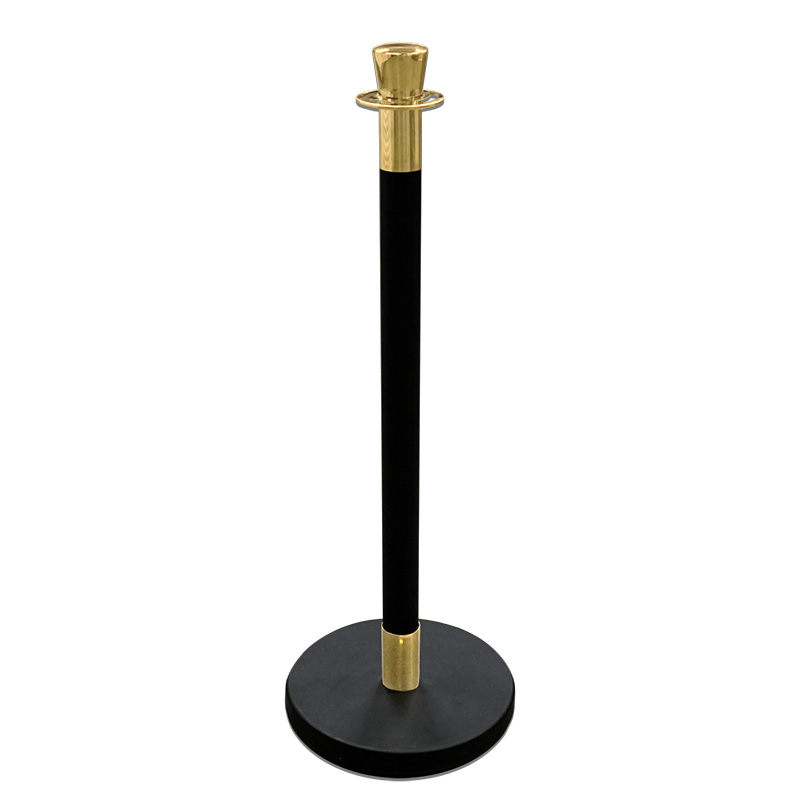 Black & Gold Stanchion