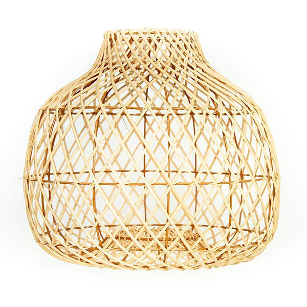 Boho Rattan Bamboo Chandelier