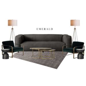 Emerald Furniture Collection for rent in Salt Lake City Utah