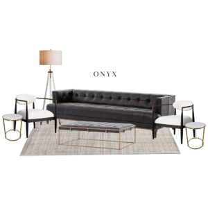 Onyx Furniture Collection for rent in Salt Lake City Utah