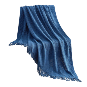 Royal Fringe Throw Blanket