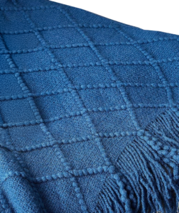 Royal Fringe Throw Blanket