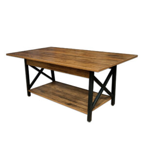 Rustic Walnut Coffee Table
