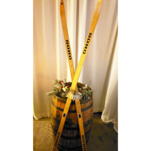 Whiskey Barrel Decor