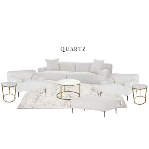 Quartz Furniture Collection for rent in Salt Lake City Utah