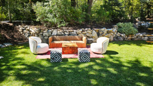 Nikko Upholstered Pouf/Ottoman