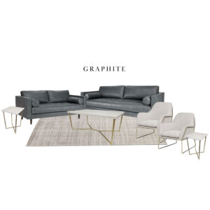 Graphite Furniture Collection for rent in Salt Lake City Utah