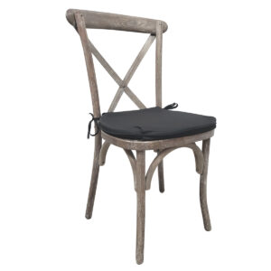 Medium with White Grain Crossback Chair