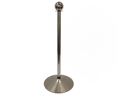 Chrome Stanchion Rope Style