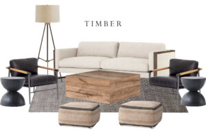 Timber Furniture Vignette