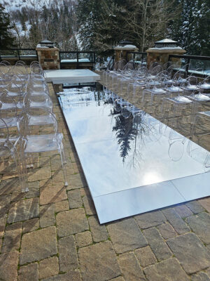 Mirrored Raised Walkway