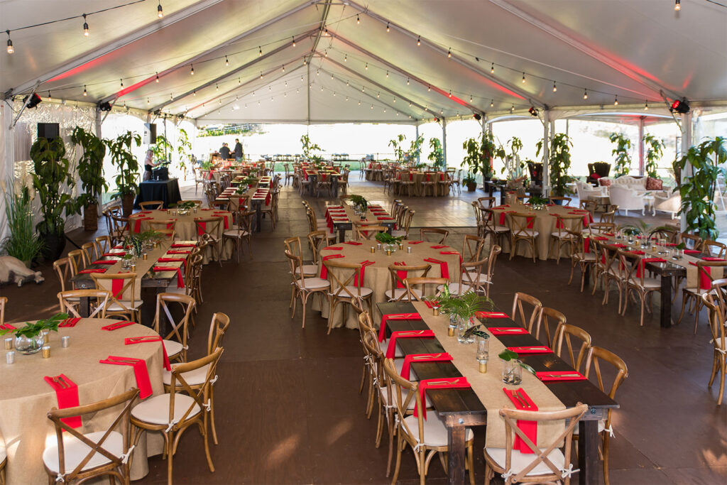 Rustic Wood Stain Flooring All Out Event Rental