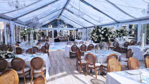 King Louis Cane Back Chair