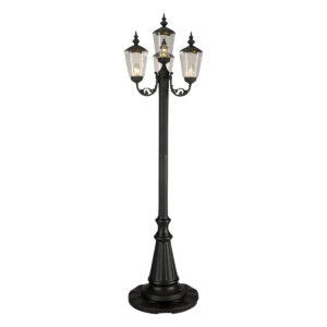 Black Patio Street Lamp