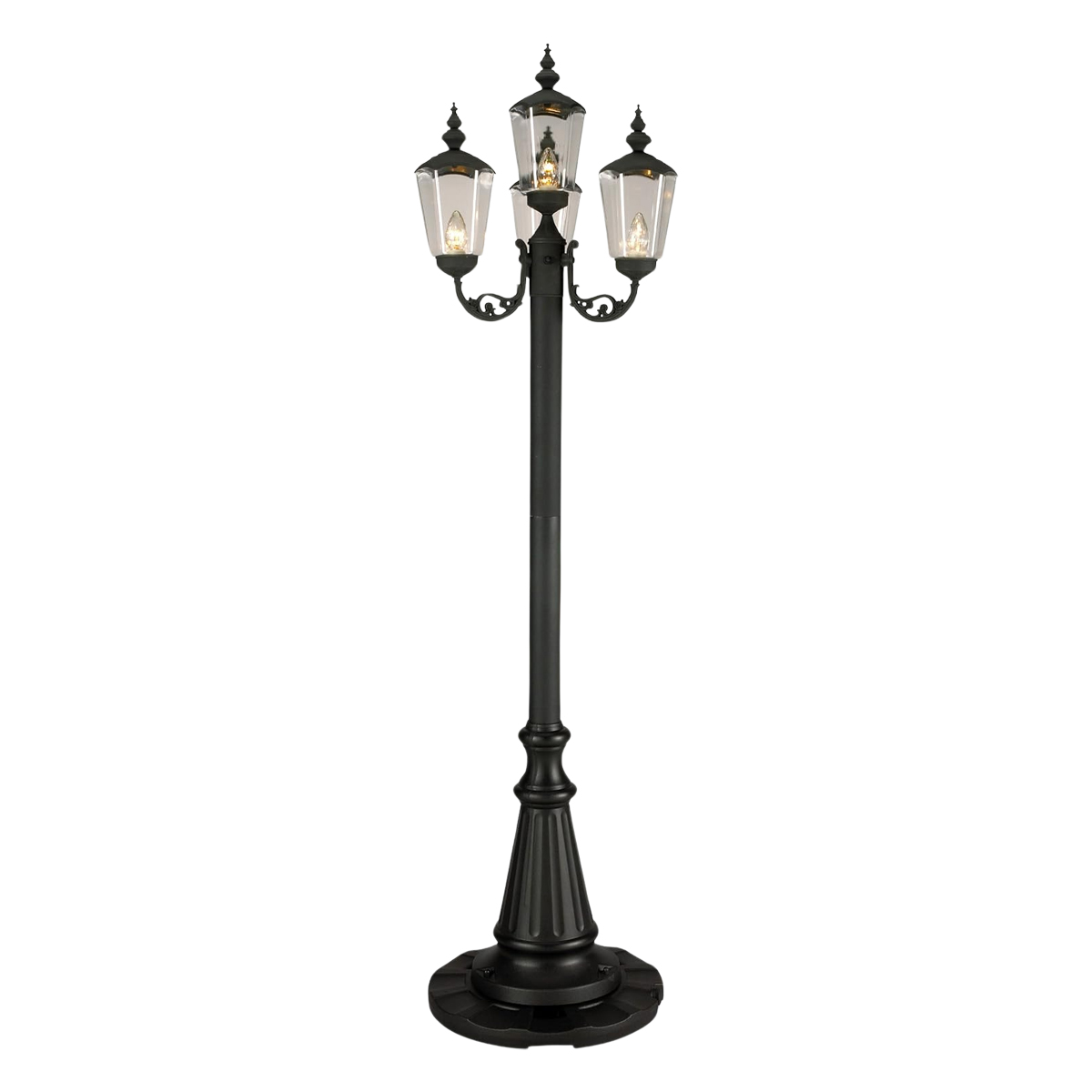 Black Patio Street Lamp