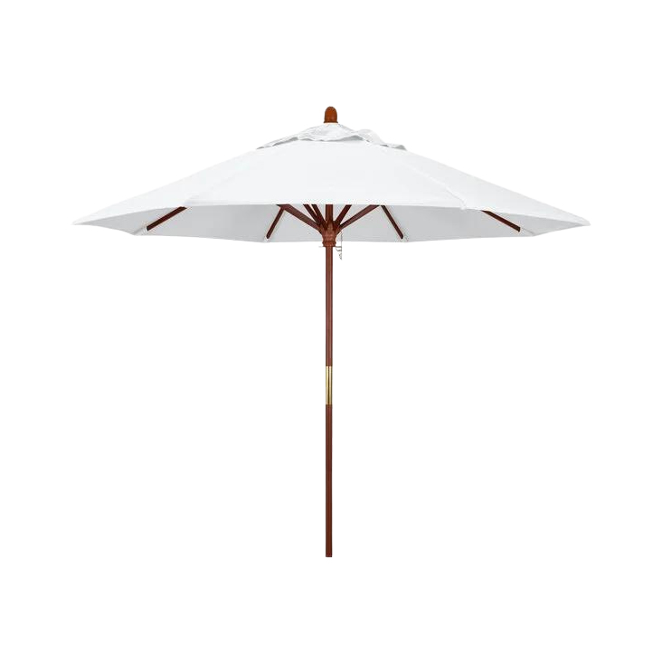 Umbrella White 9′ with Base