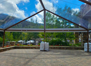 40′ x 60′ Cascade Wood Grain Canopy