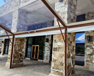 40′ x 60′ Cascade Wood Grain Canopy
