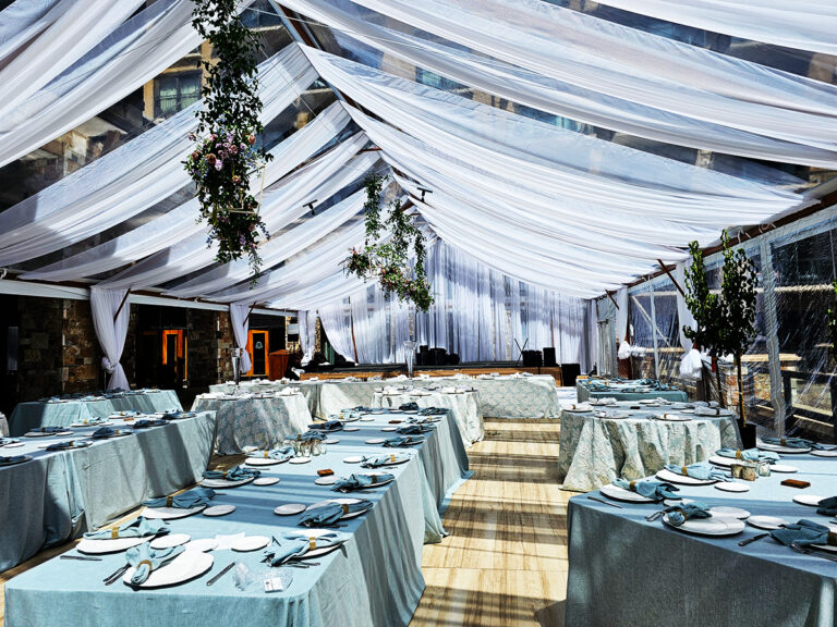 Drape and Lighting - All Out Event Rental