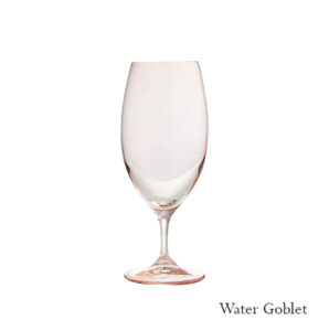 Aurora Blush Glassware Collection